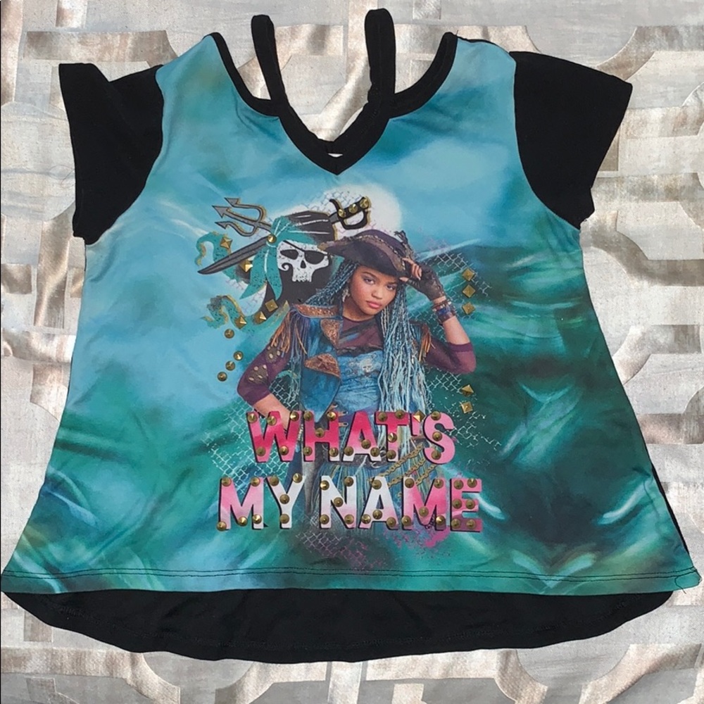 Studded Disney Descendants High Low Kid’s Tee